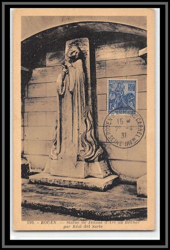 49265 257 statue jeanne - n°257,