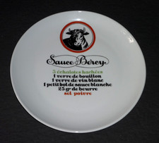 RARE  ¤  ASSIETTE SAUCE BERCY