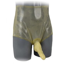 Grand pantalon en latex avec