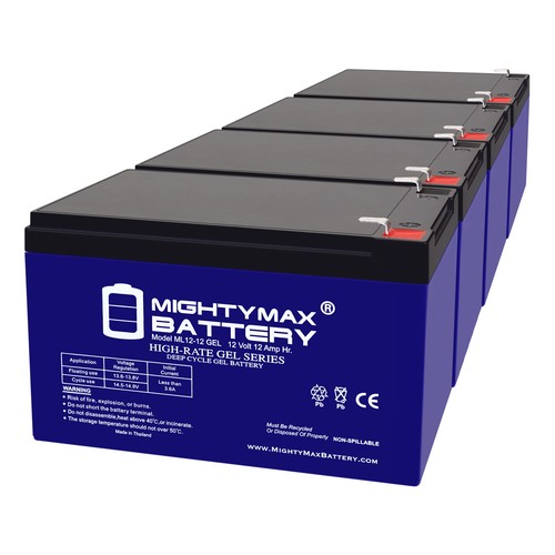 Mighty max 12v 12ah - mighty, f2