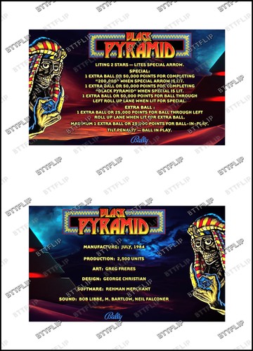 Bally black pyramid - bally,
