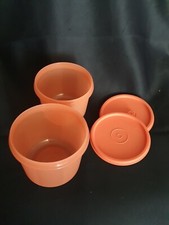 2 Boites Rondes TUPPERWARE