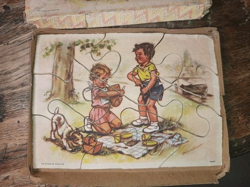 Rare puzzle bois germaine - :,