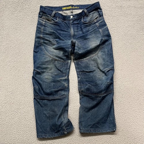 Vanson leathers jeans - leathers,