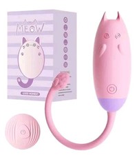 Neuf Sextoy Oeuf Vibrant Vibrator Télécommande 10 Vibrations  Rose USB 