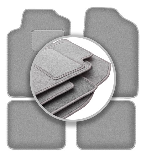 Tapis sol gris pour - de,