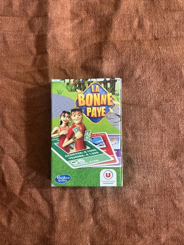 Jeu cartes bonne paye - cartes,