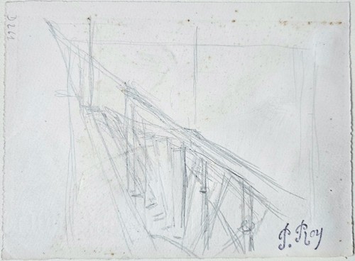 Pierre roy escalier étude - roy,
