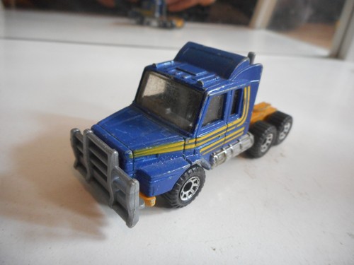 Matchbox scania t142 bleue - matchbox,