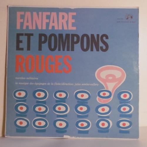 33t fanfare pompons rouges - fanfare,