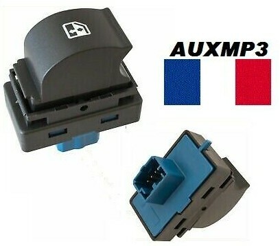 Bouton leve vitre passagé