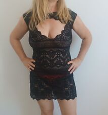 Wicked weasel  see trought black dress L