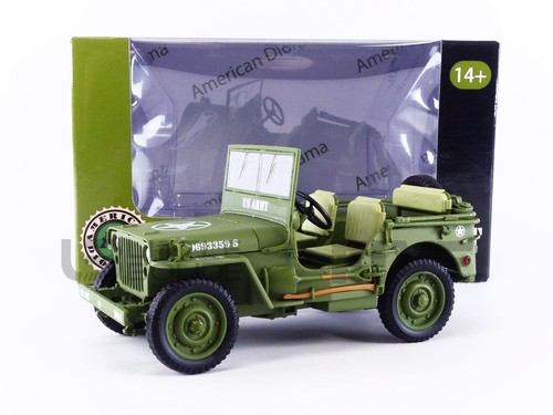 American diorama jeep - 1/18,