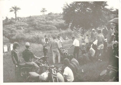Ancienne photographie rallye - ancienne,
