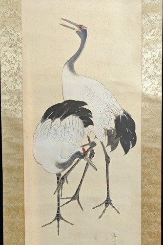 Peinture japonaise vintage - peinture,