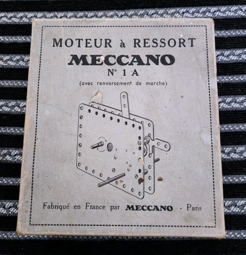 Moteur ressort meccano 1 - à,