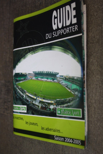 Carnet guide du supporter - carnet,