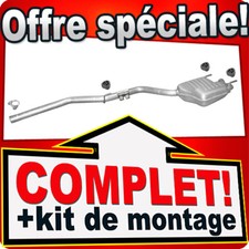 Échappement pour MERCEDES (W202, S202) C250 Turbo-D Berline Break Silencieux