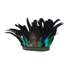 Chapeau indien en plumes