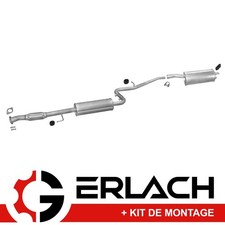 Echappement silencieux pour