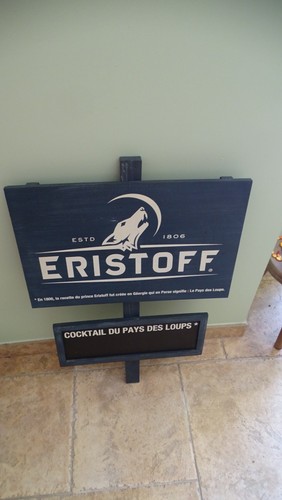 Plv vodka eristoff - plv, pancarte