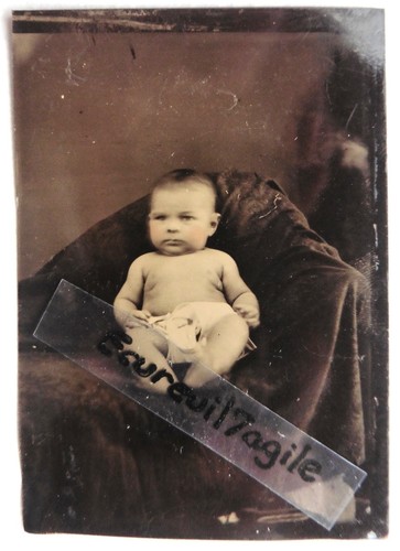 Ferrotype photo enfant - photo,