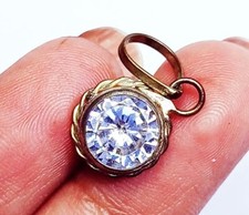 Pendentif En Zircon Naturel