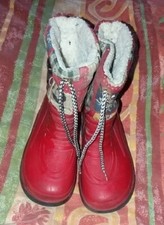 Bottes rouges g&g taille 25 mixe