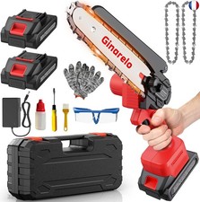 Mini Tronconneuse a Batterie Tronçonneuse - Coupe Branche Électrique Scie Sans F