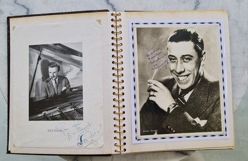 Album autographes époque - album, d'autographes