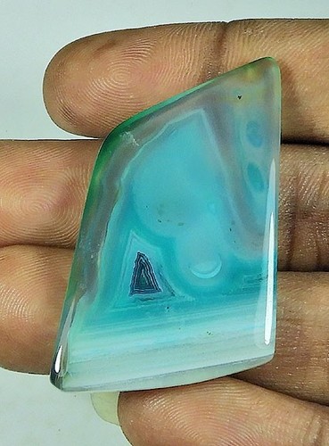 63cts agate onyx teintée - d'onyx,