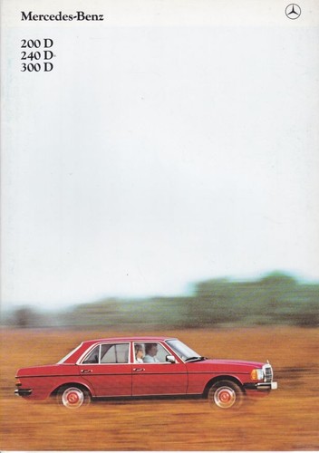 Catalogue brochure mercedes - brochure,