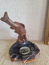 ANCIEN CENDRIER PUBLICITAIRE VILLE DE VALENCE AVEC POISSON OU CARPE