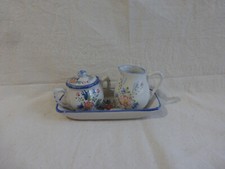 crémier,sucrier sur plateau