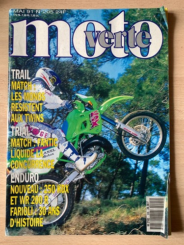 Moto verte magazine 205 - verte, n°205