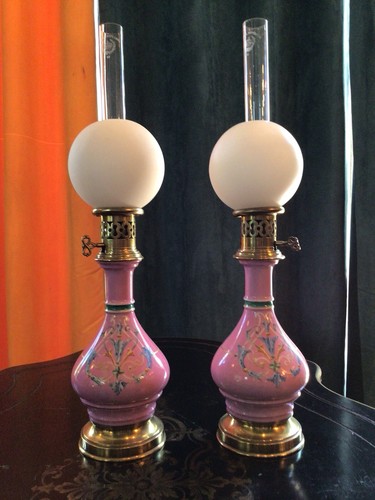 Paire lampe pétrole - paire,