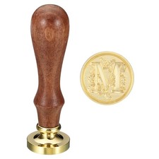 Alphabet M Cire Sceau Tampon