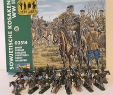 Boîte Soldats Revell,ref 02514, Cosaques, WW2,Figurines 1/72