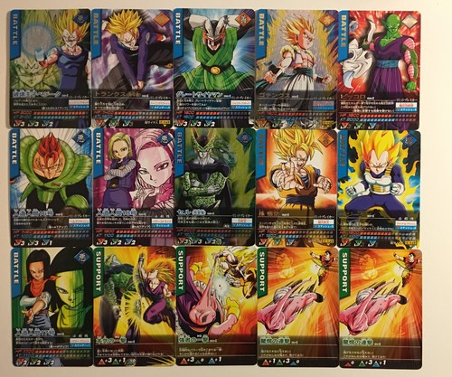 Data carddass dragon ball - data,