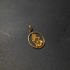 Pendentif En Or 18 Carats À