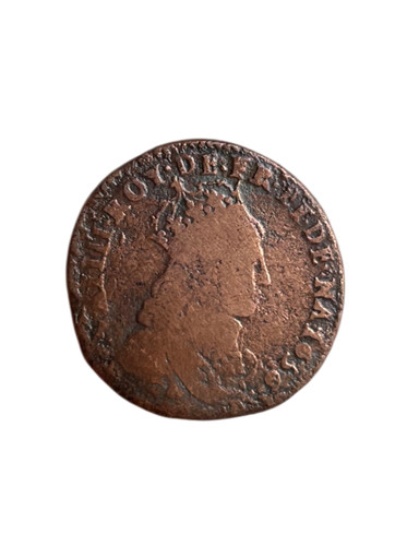 Louis xiv liard au buste - louis,