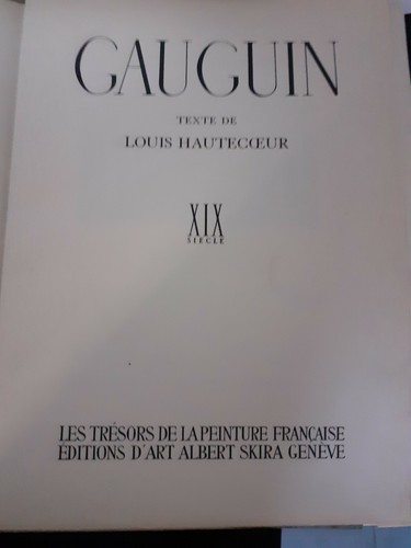 Gauguin xixe siècle les - gauguin,