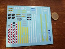 DECALCOMANIE DECALS pompiers divers camions  SIDES v