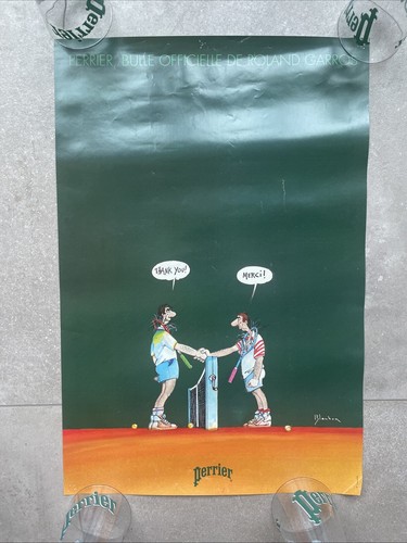 Affiche originale perrier par - originale,