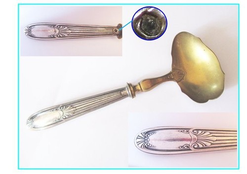 Cuillere sauce argent - a,