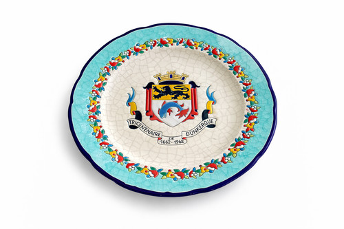 Assiette émaux longwy - Émaux, de