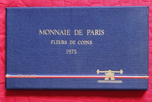 Coffret fdc 1975 monnaie - coffret,