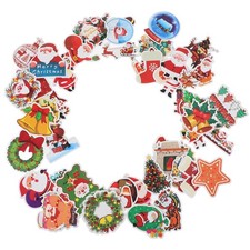  52 Pcs Autocollant Noel