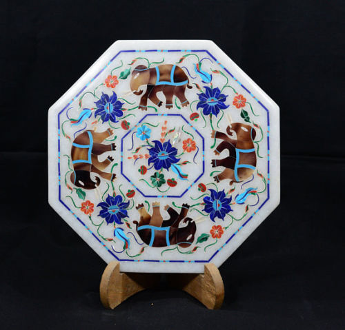 Marble table top - table, semi