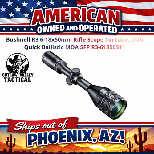 Bushnell 18x50mm rifle - 6-18x50mm,
